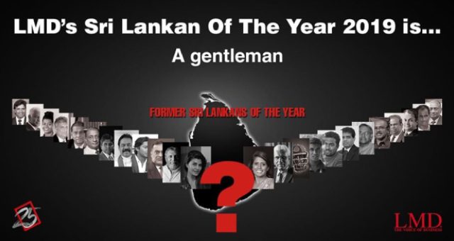 SRI LANKAN OF THE YEAR (SLOTY) 2019 SRI LANKAN OF THE YEAR (SLOTY) 2019