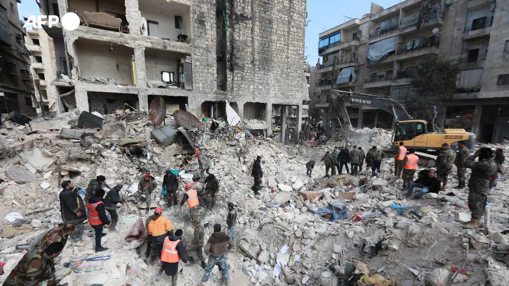 CHILDREN PULLED FROM RUBBLE AS TURKEY-SYRIA QUAKE TOLL TOPS 8,300