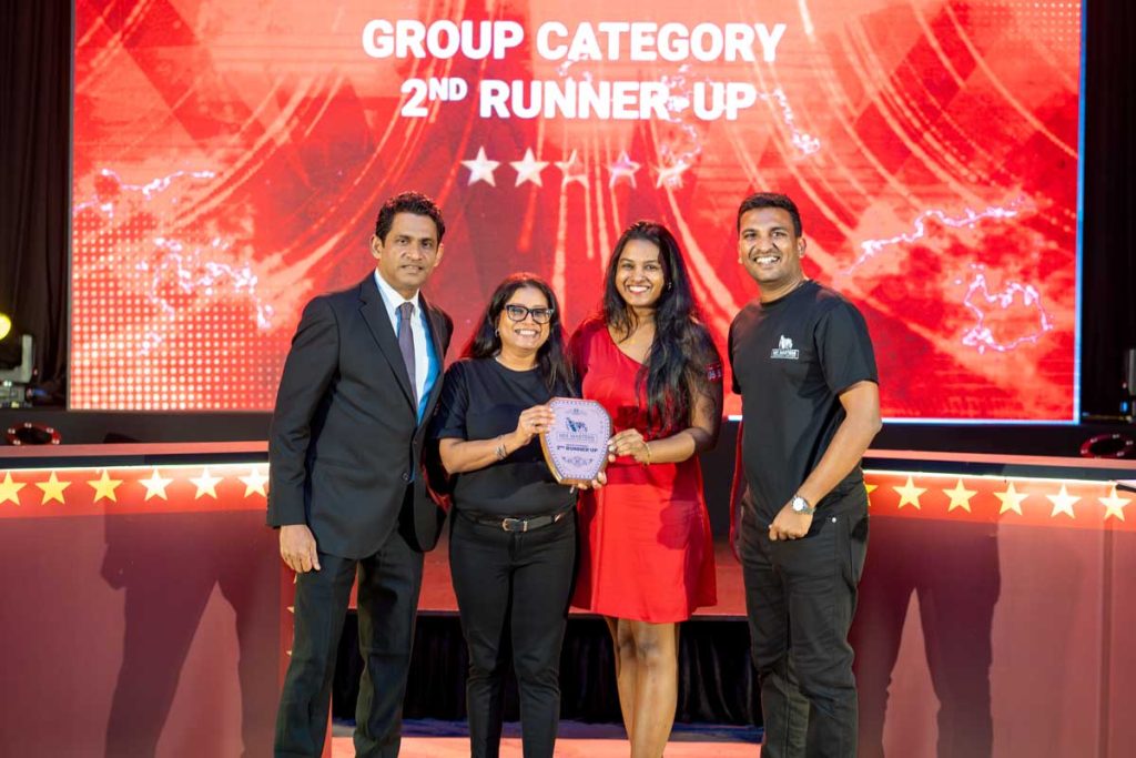 INSEE Cement named Second Runner-up in the Group Category