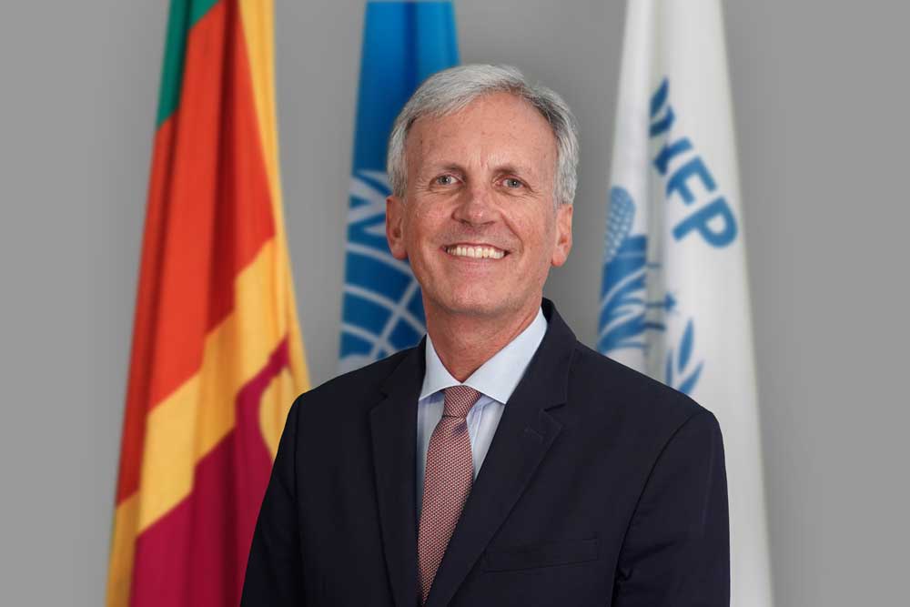 Philip Ward is the Representative and Country Director for the World Food Programme in Sri Lanka