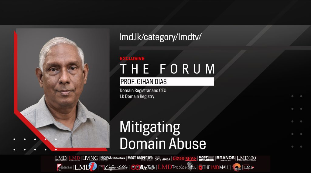 THE FORUM WITH PROF. GIHAN DIAS